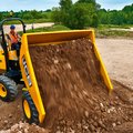 JCB 9T-1 Site Dumper tipping load