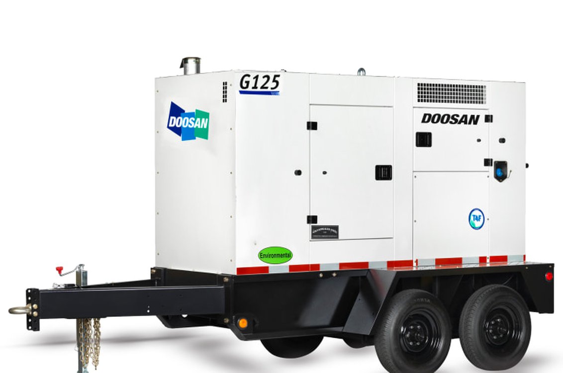 Doosan G125WCU3A Tier 4 Generator Westerra Equipment