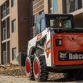 Bobcat S450 Skid Steer Loader on construction site