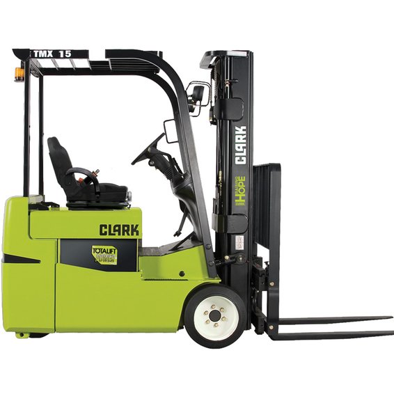 Clark TMX 15 Electric Rider Cushion Forklift 