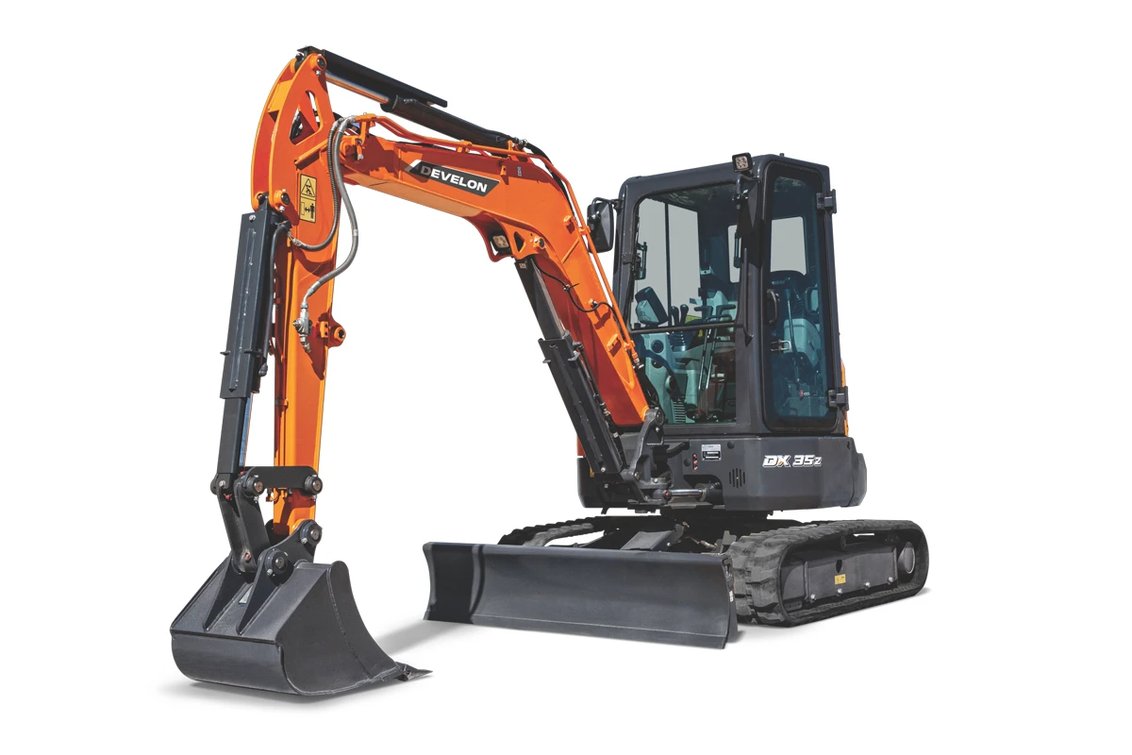 DEVELON DX35Z-7 Mini Excavator 