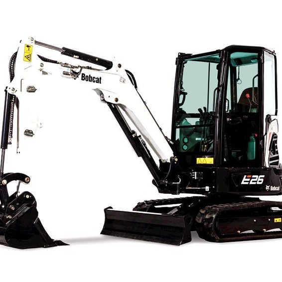 Bobcat E26 R-series Mini Excavator Bobcat E26 R-Series compact excavator
