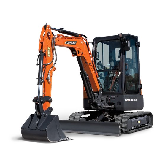 DEVELON DX27Z-7 Mini Excavator 