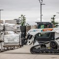 Bobcat T7X Electric Compact Track Loader Bobcat T7X Electric Compact Track Loader with Forks