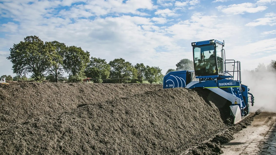 Backhus A38 Compost Turner Backhus A38 Compost Turner
