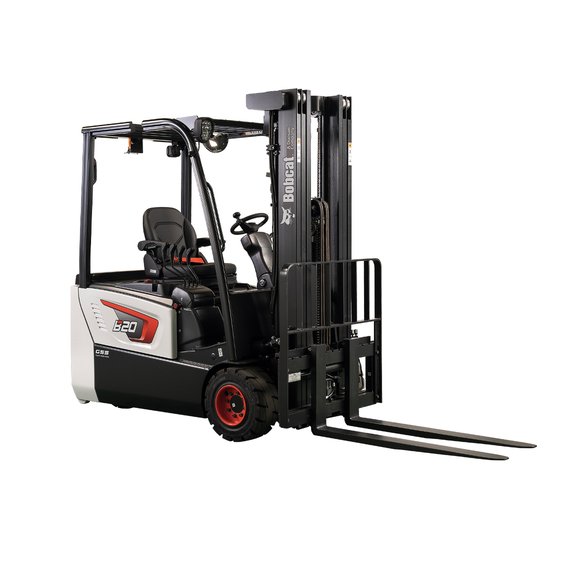 Bobcat B15T-7 Plus 3-Wheel Electric Cushion Forklift 