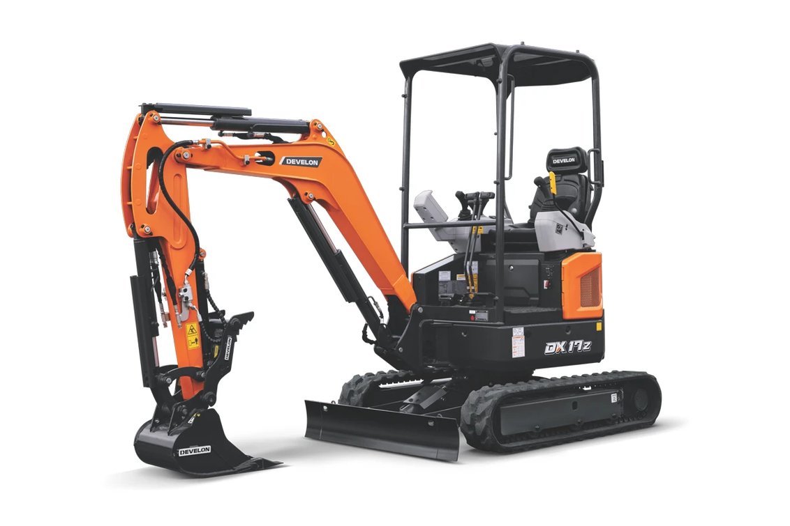 DEVELON DX17Z-7 Mini Excavator 