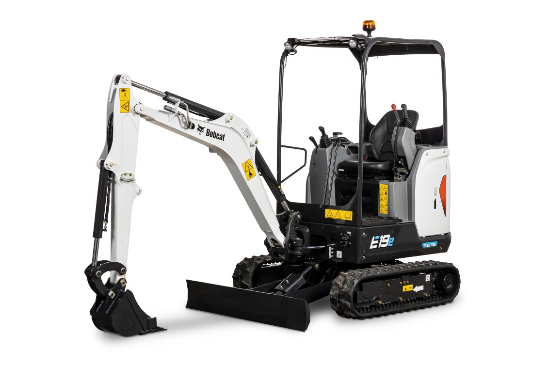 Bobcat E19e Electric Mini Excavator 