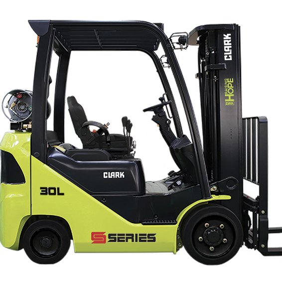 Clark S30C IC Cushion Forklift 