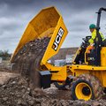 JCB 6T-1 Site Dumper swivel tipping load