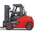 Linde E60 Pneumatic Electric Rider Forklift 