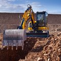 JCB 90Z-2 Mini Excavator trenching