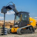 JCB 400T Compact Track Loader drilling