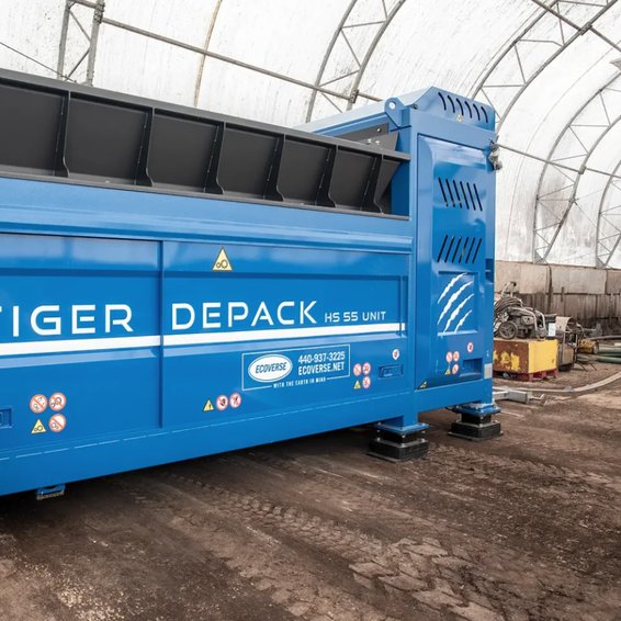 Tiger Depack HS-55 Depackager Tiger Depack HS-55 Depackager