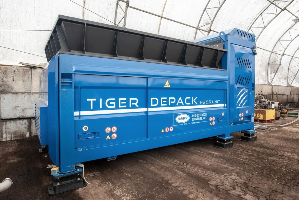 Tiger Depack HS-55 Depackager Tiger Depack HS-55 Depackager
