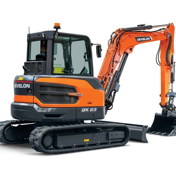 DEVELON DX63-7 Mini Excavator 