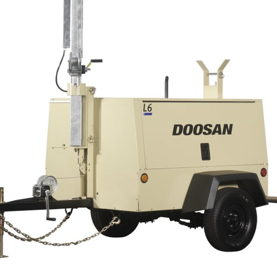 Doosan L6WKUB60hz Portable Light Tower Westerra Equipment