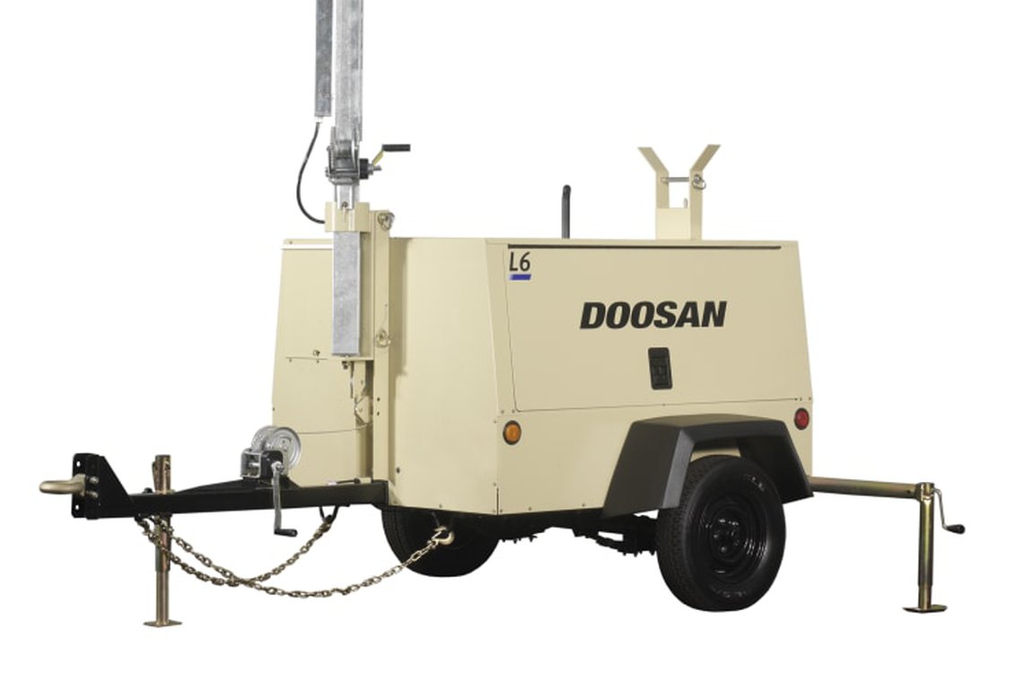 Doosan L6WKUB60hz Portable Light Tower Westerra Equipment