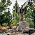 Bobcat E60 Mini Excavator demolition