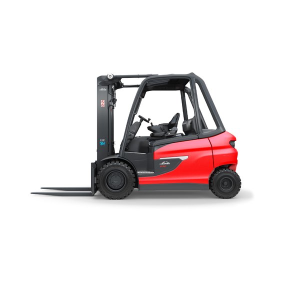Linde E40/600H Heavy-Duty Electric Pneumatic Forklift 