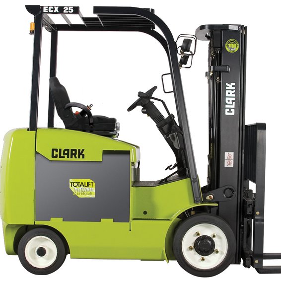 Clark ECX 25 Electric Rider Cushion Forklift 