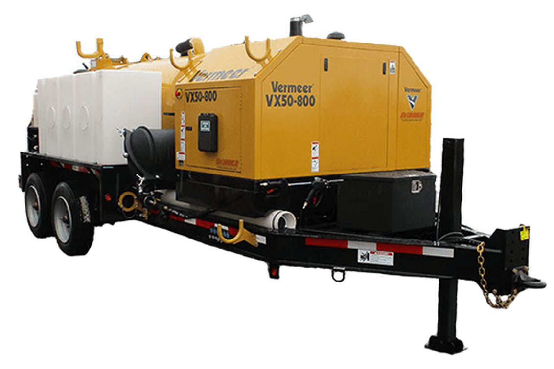 Vermeer VX50 Series Trailer Vacuum Excavator Williams Machinery