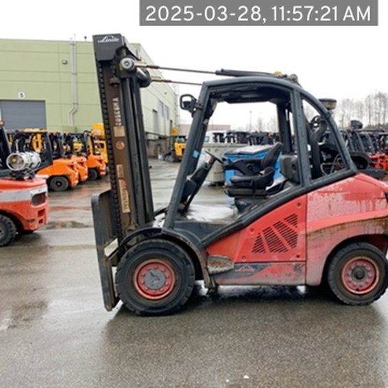 2017 Linde H50 IC Pneumatic Forklift 