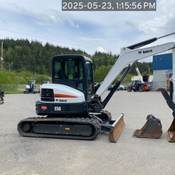 2019 Bobcat E50 Mini Excavator 