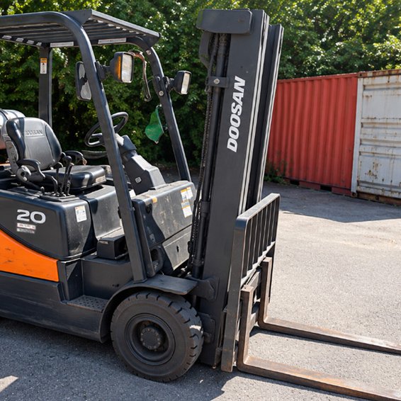 2015 Doosan G20SC-5 IC Pneumatic Forklift 