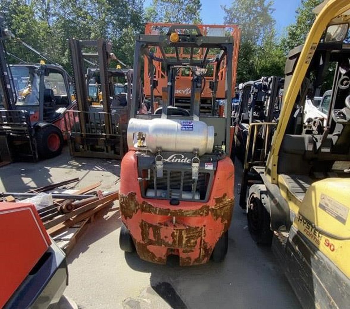 2017 Linde H25 IC Pneumatic Forklift 3-Stage 