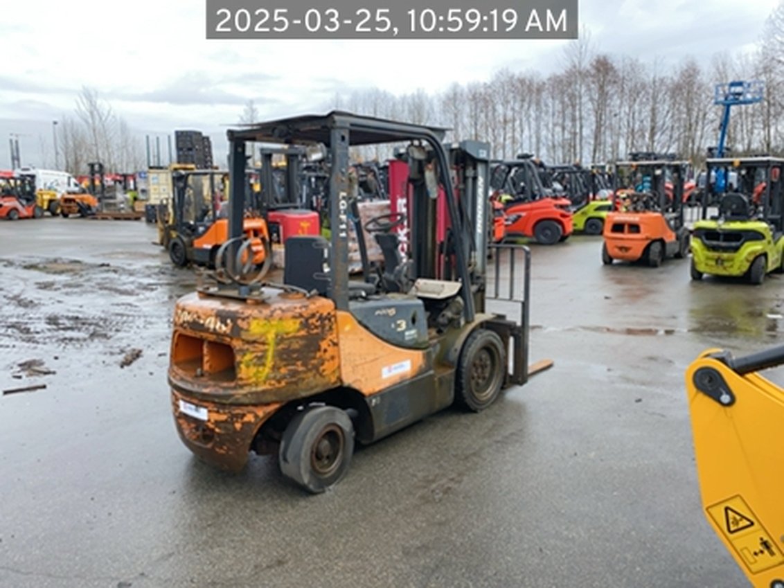 2007 Doosan G30E-5 IC Pneumatic Forklift 