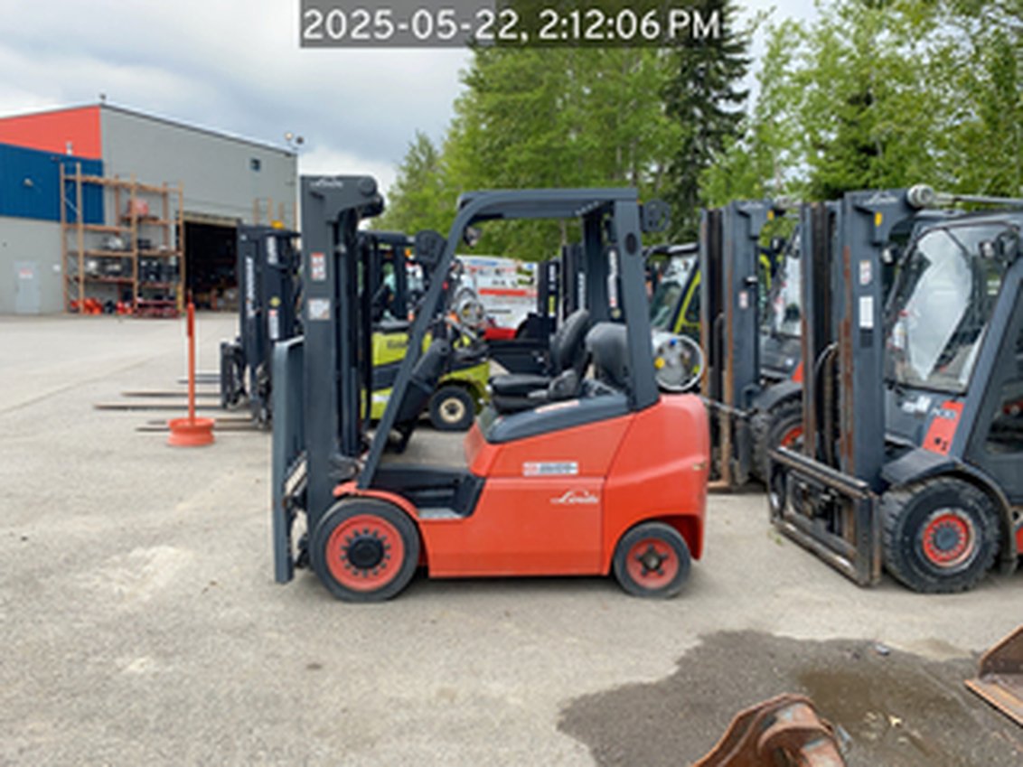 2015 Linde H25 IC Pneumatic Forklift 3-Stage 