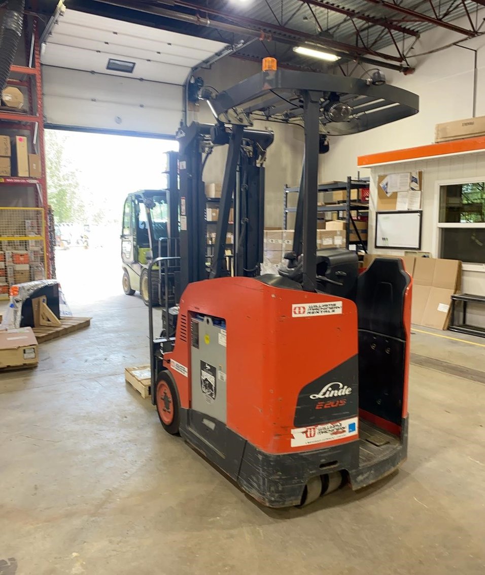 2019 Linde E20 Electric Cushion Forklift 