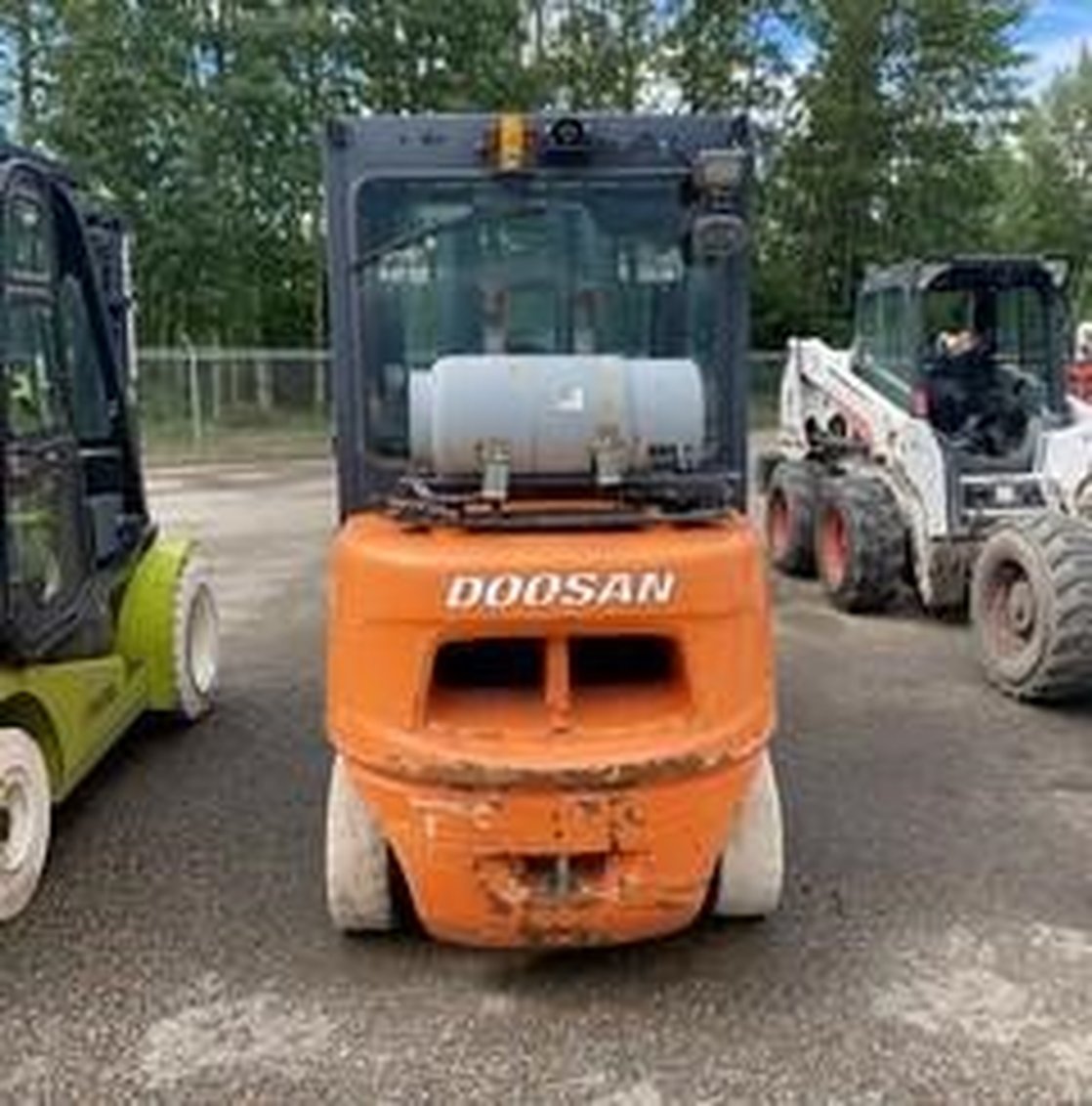 2015 Doosan G35-7 IC-Pneumatic Forklift 