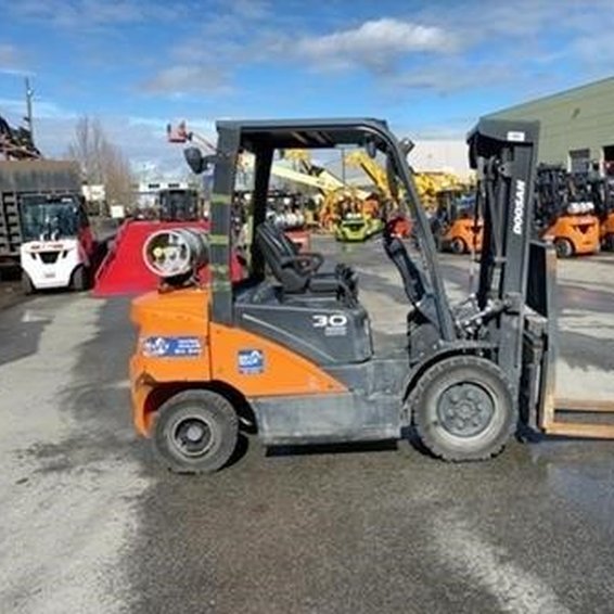 2023 Doosan G30E-5 IC Pneumatic Forklift 