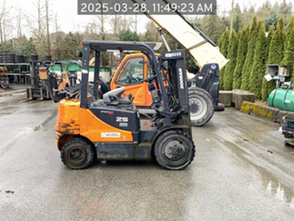 2007 Doosan G30E-5 IC Pneumatic Forklift 
