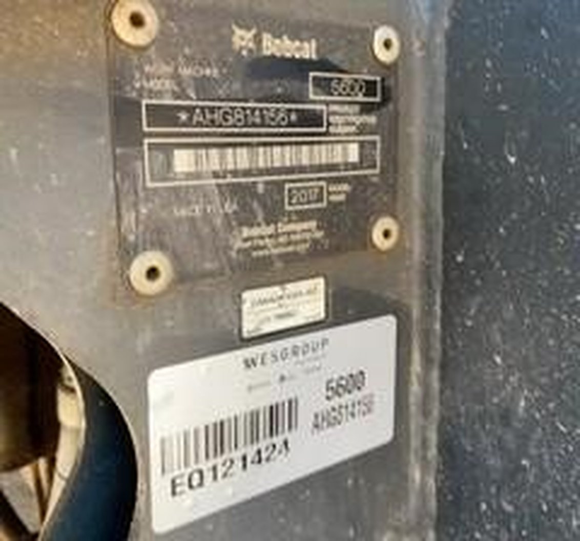 2017 Bobcat 5600 Toolcat 