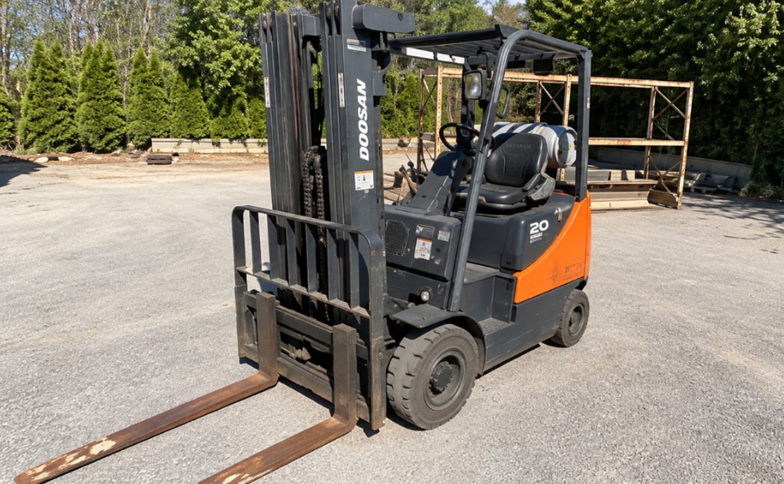 2015 Doosan G20SC-5 IC Pneumatic Forklift 