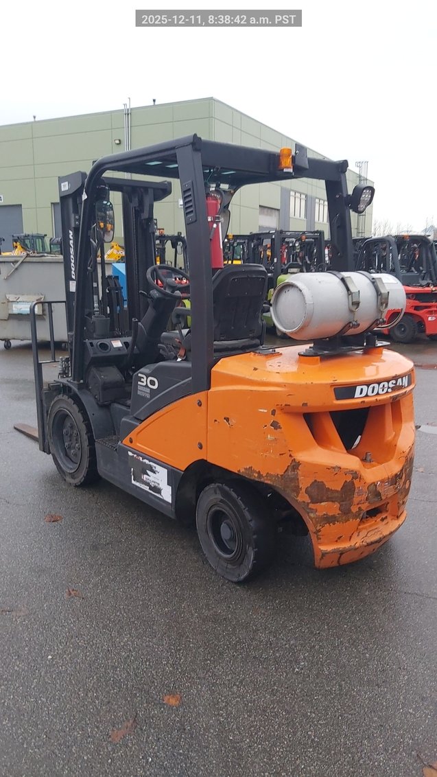 2022 Doosan G30E-5 IC Pneumatic Forklift 