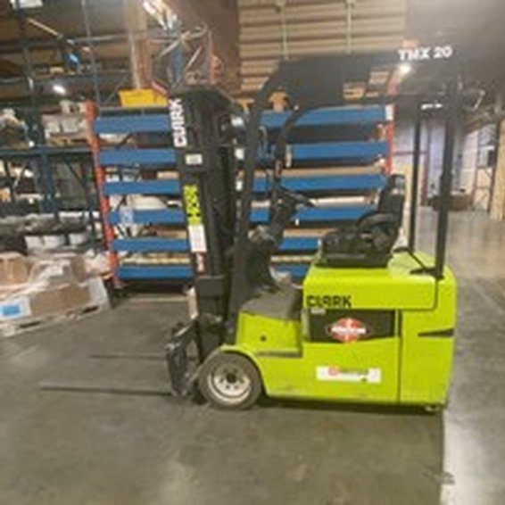 2021 Clark TMX25 Electric Rider Cushion Forklift 