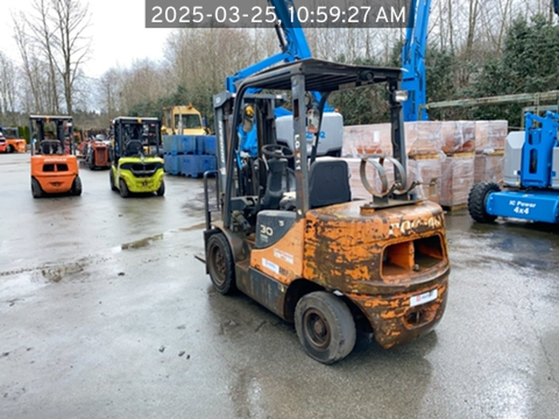 2007 Doosan G30E-5 IC Pneumatic Forklift 