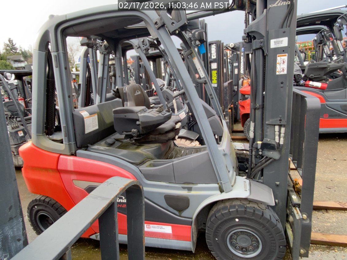 Linde H25 IC Pneumatic Forklift 3-Stage 