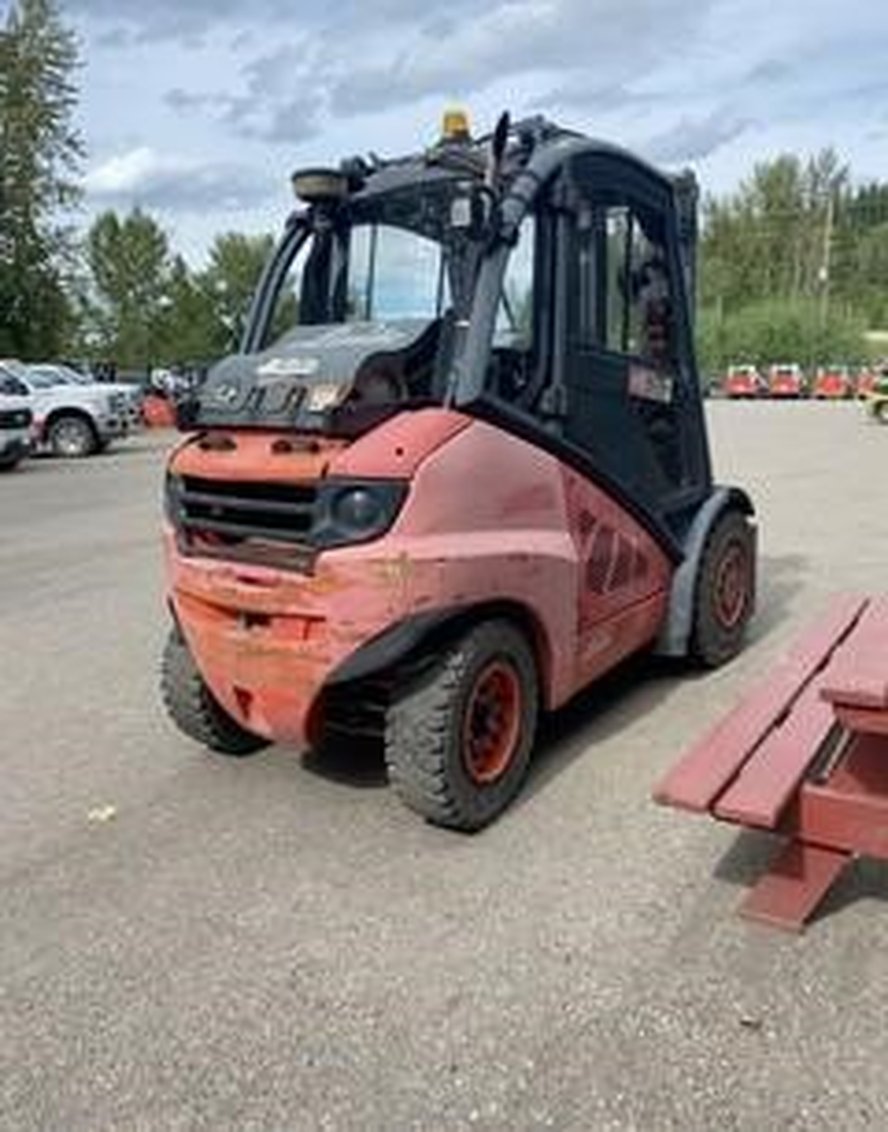 2010 Linde H45 IC Pneumatic Forklift 