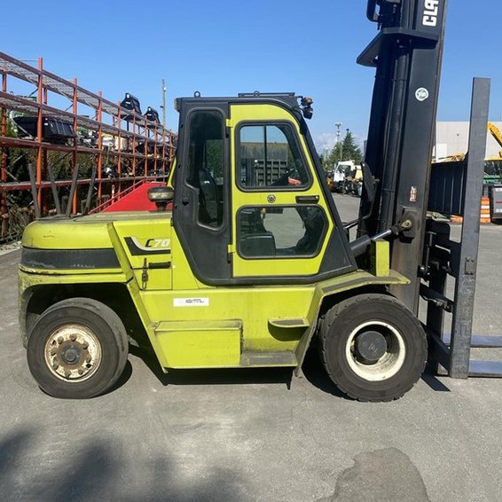 2017 Clark C70 IC-Pneumatic Forklift 