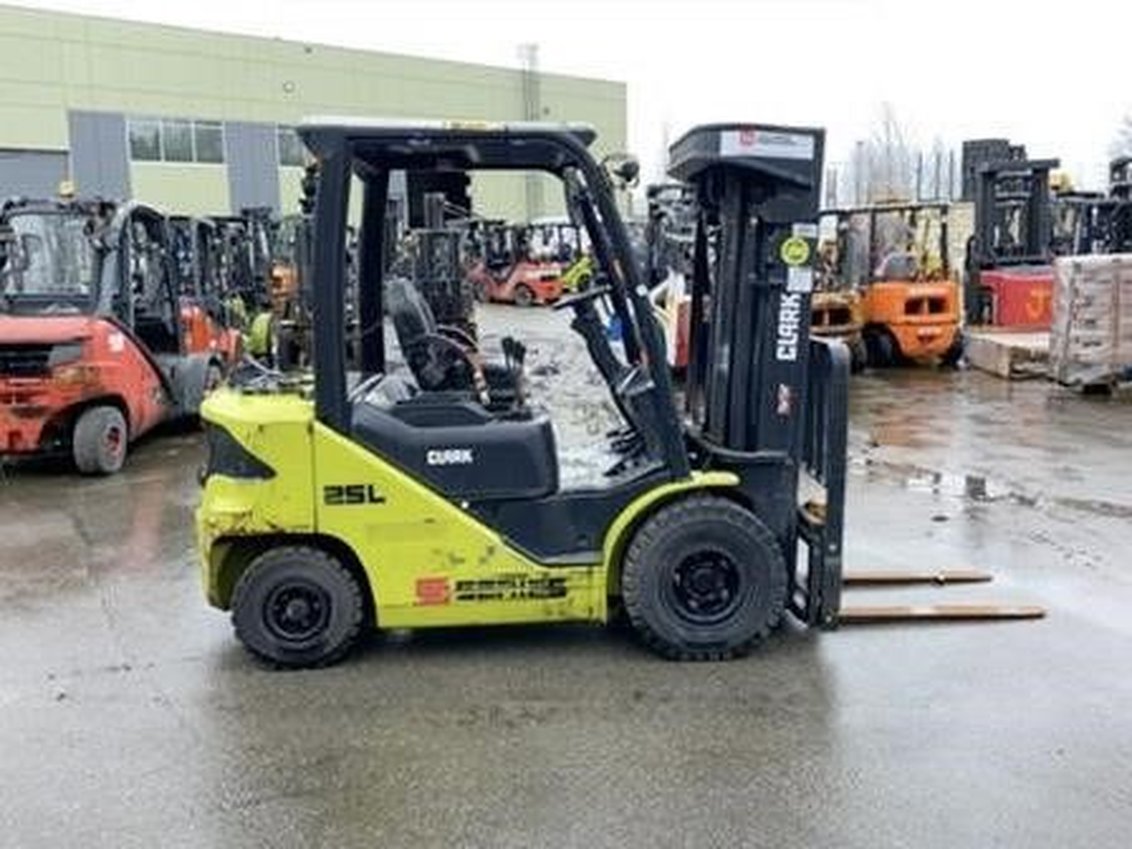 2019 Clark S25 IC Pneumatic Forklift 