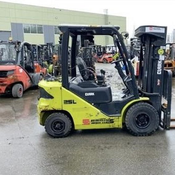 2019 Clark S25 IC Pneumatic Forklift 