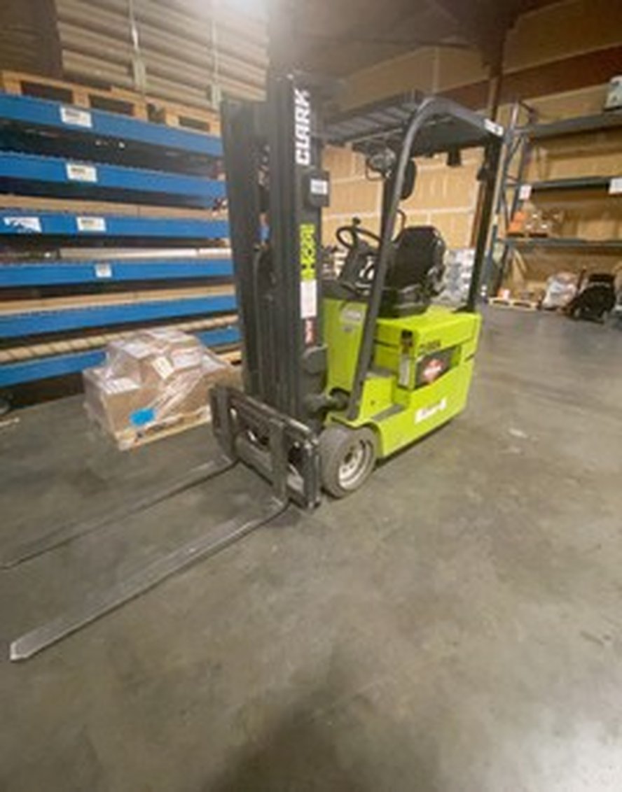 2021 Clark TMX25 Electric Rider Cushion Forklift 