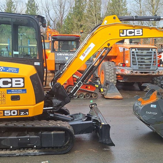 2022 JCB 50Z-1 Mini Excavator 