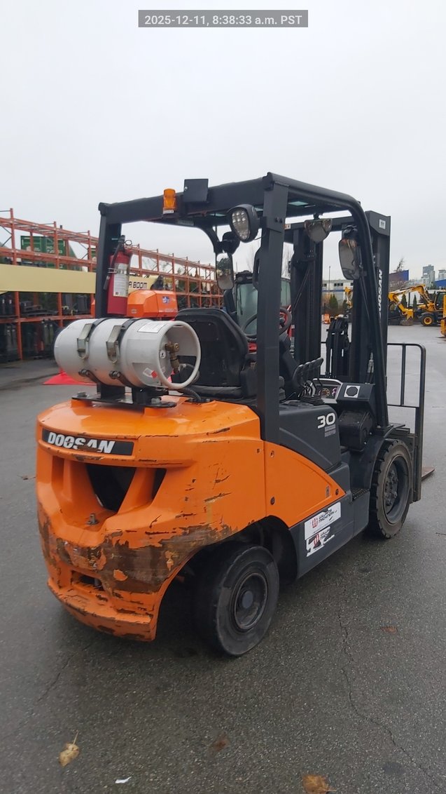 2022 Doosan G30E-5 IC Pneumatic Forklift 