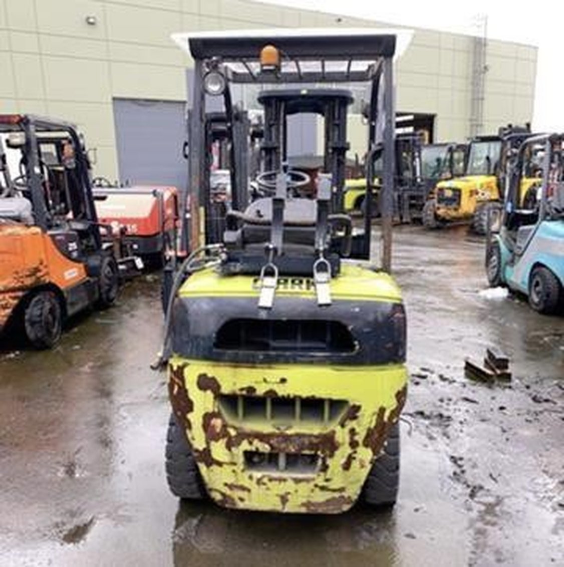2014 Clark C30 IC Pneumatic Forklift 
